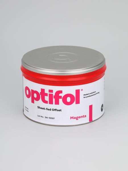 Optifol magenta – фолиевая краска для офсетной листовой печати пурпурная