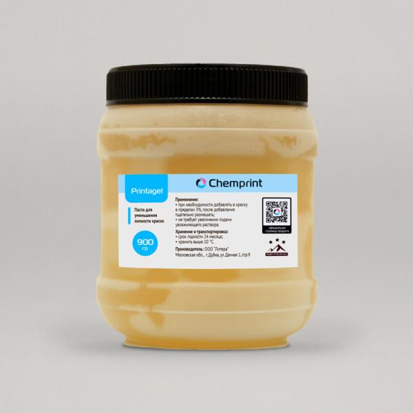 Chemprint (Chembyo) Printagel - паста для уменьшения липкости красок, 1кг