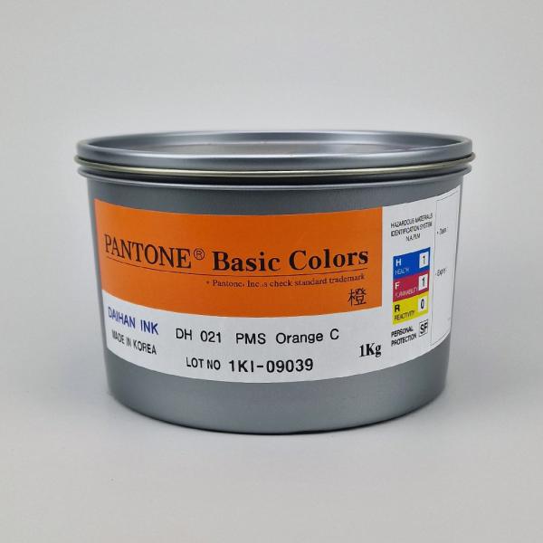 Pantone Orange 021 C - офсетная краска для листовой печати, 1кг
