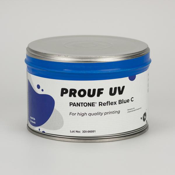 Prouf UV Pantone Reflex blue C - универсальная УФ-краска для офсетной печати
