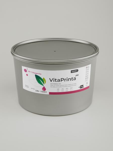 VitaPrinta Plus magenta – офсетная триадная краска с низкой миграцией пурпурная