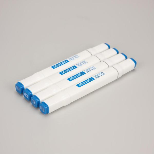 Abezeta offset pen - двухсторонний корректирующий карандаш для пластин "минус", тонкий/средний