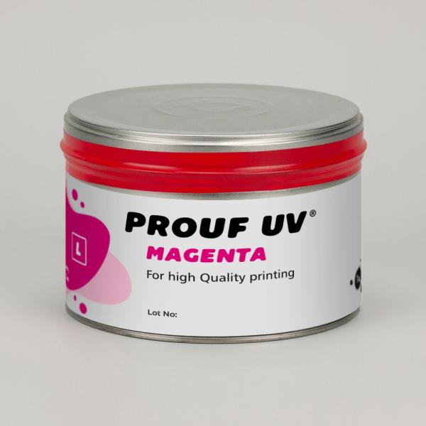 Prouf UV L magenta - УФ краска для высокой печати пурпурная