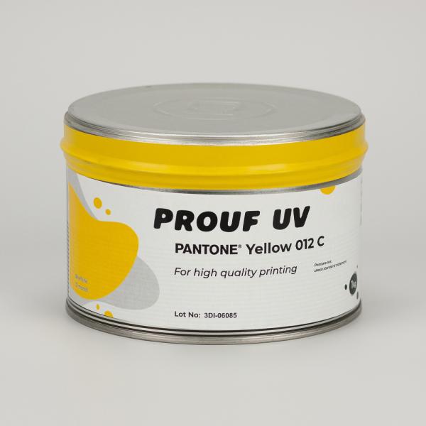 Prouf UV Pantone Yellow 012 C - универсальная УФ-краска для офсетной печати