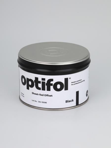 Optifol black – фолиевая краска для офсетной листовой печати черная