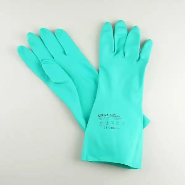 Green Guard Ultima - перчатки нитриловые химическистойкие