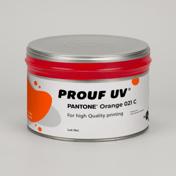 Prouf UV Pantone Orange 021 C - универсальная УФ-краска для офсетной печати
