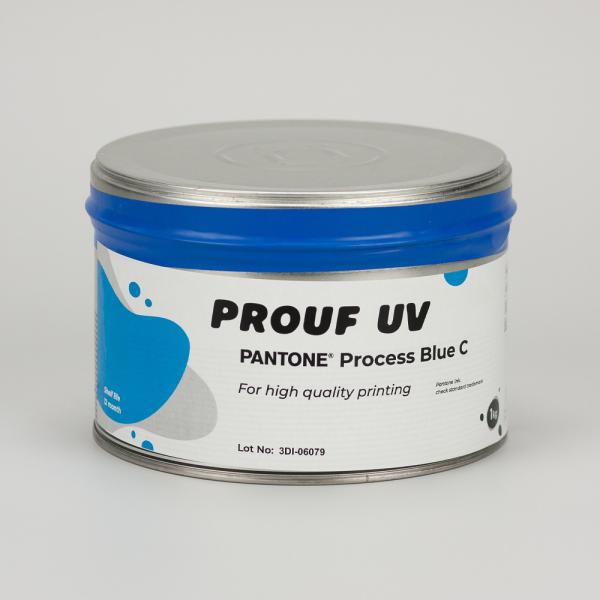 Prouf UV Pantone Process Blue C - универсальная УФ-краска для офсетной печати