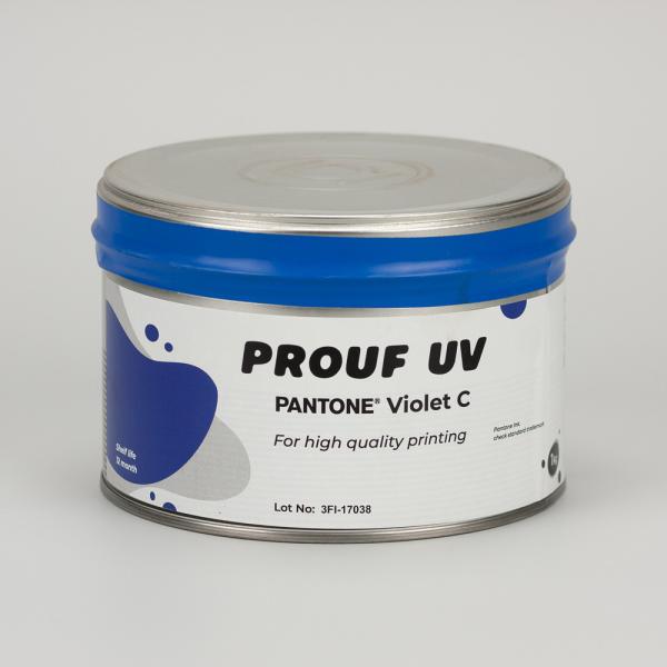 Prouf UV Pantone Violet C - универсальная УФ-краска для офсетной печати