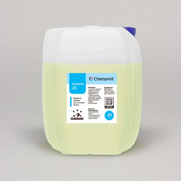Chemprint (Chembyo) Supreme 25 - концентрат увлажняющего раствора для жесткой воды, 20кг