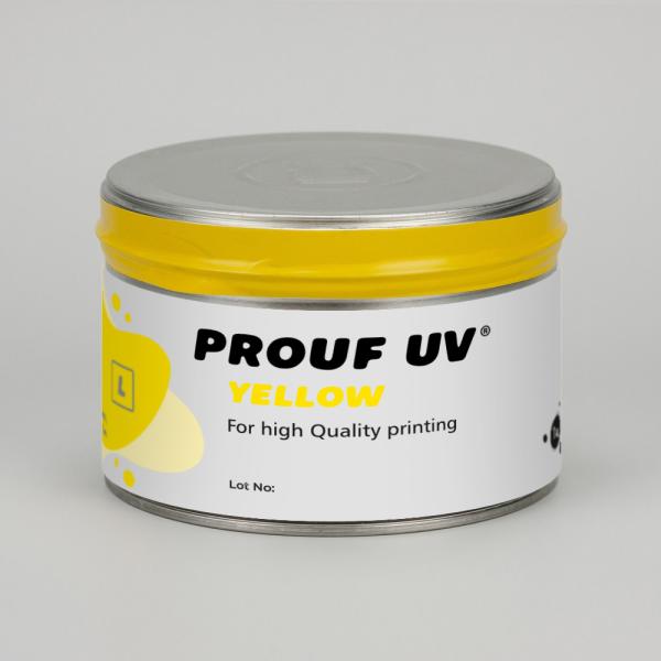 Prouf UV L yellow - УФ краска для высокой печати желтая