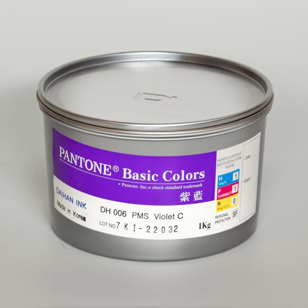Pantone Violet C - офсетная краска для листовой печати, 1кг