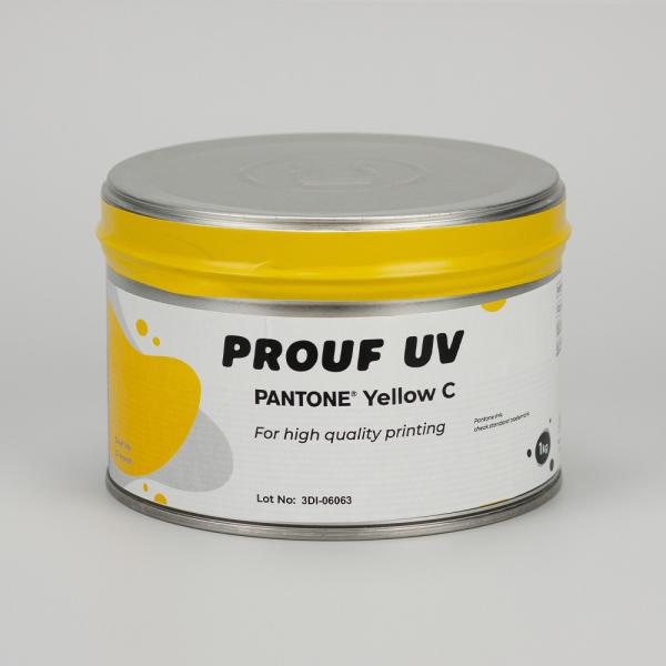 Prouf UV Pantone Yellow C - универсальная УФ-краска для офсетной печати