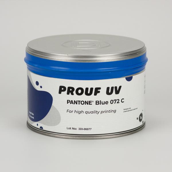 Prouf UV Pantone Blue 072 C - универсальная УФ-краска для офсетной печати