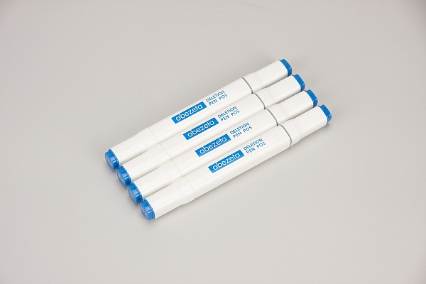 Abezeta offset pen - двухсторонний корректирующий карандаш для пластин "минус", тонкий/средний